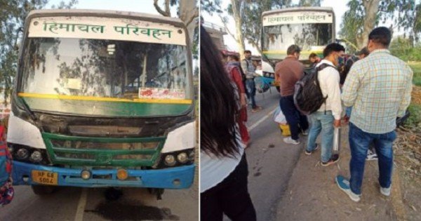 HRTC की खस्ताहालत: चंड़ीगढ़ से नगरोटा के लिए चली बस बीच रास्ते हांफी, यात्री परेशान  