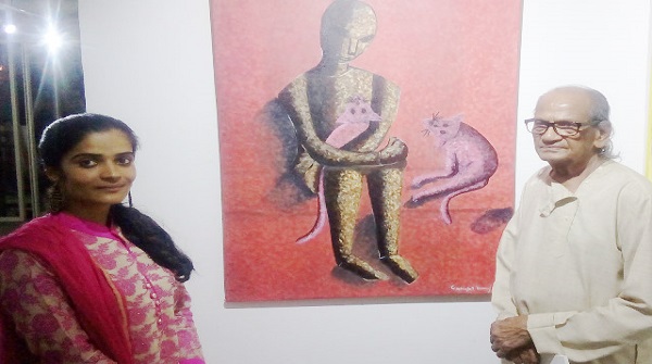 हिमाचल की बेटी को मिला ’आर्ट वैली अवार्ड’, पदम भूषण राम वी सुतार ने किया सम्मानित