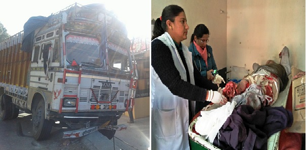 बिलासपुर: बेकाबू ट्रक ने बुजुर्ग को कुचला, हालत गंभीर
