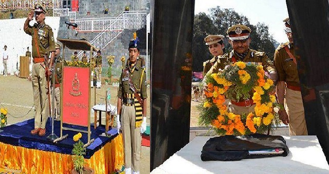शिमला: पुलिस स्मृति दिवस पर शहीदों को दी गई श्रद्धांजलि