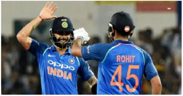 भारत ने पाक को दिया 337 रन का लक्ष्य, रोहित शर्मा ने बनाए 140 रन