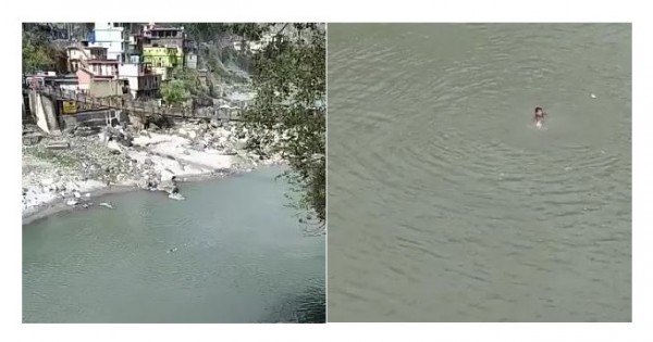 शिमला: रामपुर में सतलुज नदी में कूदा युवक, तलाश जारी