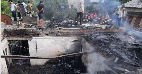 मंडी: सरकाघाट में भीषण अग्निकांड, 1 महिला और उसके 2 बच्चों की झुलसकर हुई मौत