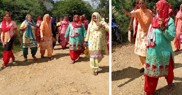 हमीरपुरः डाडू अश्लील वायरल वीडियो मामले में प्रधान समर्थकों ने ग्रामीणों को कार्रवाई में जाने से रोका