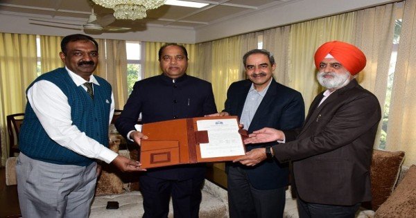 BBMB 40 मेगावाट बग्गी विद्युत गृह स्थापित करेगा हिमाचल, प्रदेश सरकार के साथ एमओयू हस्ताक्षरित