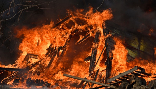 नालागढ़: भरतगढ़ इलाके में भयंकर आग, 12 झुगियां जली