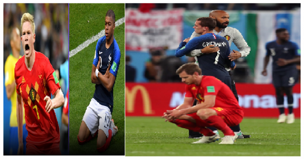 उमटिटी के गोल से बेल्जियम हारा, फ्रांस तीसरी बार फाइनल में