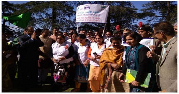 नागरिक एकता मार्च का आरंभ, मुख्यमंत्री ने हरी झंडी देकर किया रवाना
