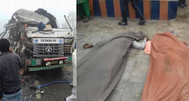 पंजाब: ट्राले से बस की भयंकर टक्कर, 14 की मौत