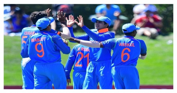U-19 वर्ल्ड कप : फाइनल में पहुंचा भारत, पाक को दी 203 रनों से करारी मात