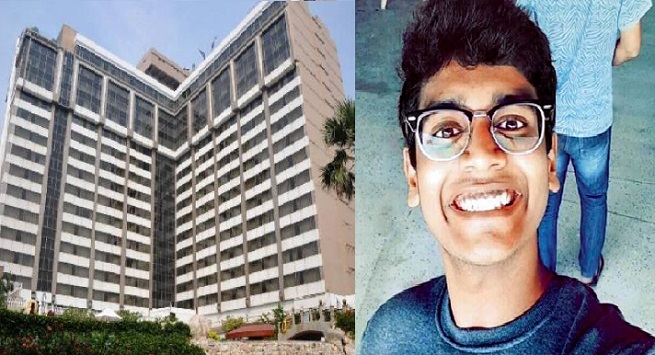 छात्र ने होटल की 19वीं मंजिल से लगाई छलांग, मौत
