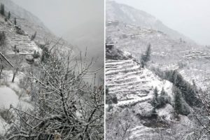 हिमाचल: भरमौर, लाहौल-स्पीति और मनाली में हुई ताजा बर्फबारी