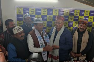 ‘AAP’ में शामिल हुए राकेश चौधरी, धर्मशाला से हो सकते हैं उम्मीदवार