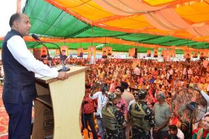 कांगड़ा: CM ने जस्वां परागपुर विस क्षेत्र को दी करोड़ों की सौगात, विपक्ष पर भी बोला हमला