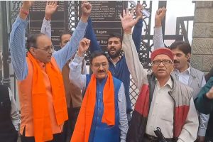 उदयपुर घटना के विरोध में शिमला में VHP का प्रदर्शन, दोषियों को फांसी देने की मांग