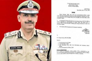 IPS संजय अरोड़ा होंगे दिल्ली के नए पुलिस कमिश्नर, राकेश अस्थाना की लेंगे जगह