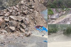 हिमाचल में तबाही की बारिश, एक की मौत, 4 लोगों के बाढ़ में बहने की खबर, कई सड़कें बंद