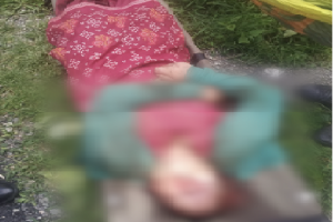 रामपुर में लैंड स्लाइड की चपेट में आए पांच, एक महिला की मौत