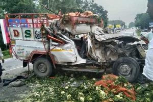 शिमला से देहरादून गई सब्जी से भरी गाड़ी हुई दुर्घटनाग्रस्त, एक की मौत