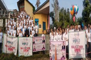 कांगड़ा: फोर्टिस हॉस्पिटल की टीम ने वर्ल्ड हार्ट डे पर निकाली जागरूक रैली