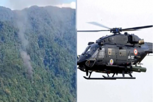 अरूणाचल प्रदेश में सेना का रुद्र हेलिकॉप्टर हुआ क्रैश