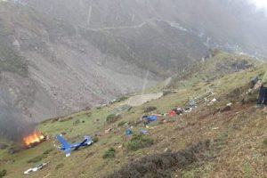 केदारनाथ में हेलीकॉप्टर क्रैश, 7 लोगों की मौत
