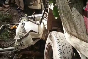 चंडीगढ़- मनाली NH पर गम्भरपुल के समीप गहरी खाई में गिरी पर्यटकों की कार, 3 की मौके पर मौत