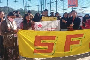 SFI ठियोग इकाई ने छात्र मांगों को लेकर किया धरना प्रदर्शन, आंदोलन की दी चेतावनी