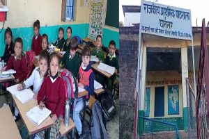 जोगिंदरनगर: कुराटी में स्थित राजकीय प्राथमिक पाठशाला घनैतर बनी चर्चा का विषय