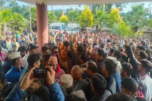 नगरोटा बगवां पहुंचने पर RS बाली का भव्य स्वागत