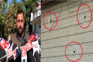 हमीरपुर: लगातार तीसरी बार अज्ञात हमलावर ने की फायरिंग SP सहित मौके पर पहुंची पुलिस टीम