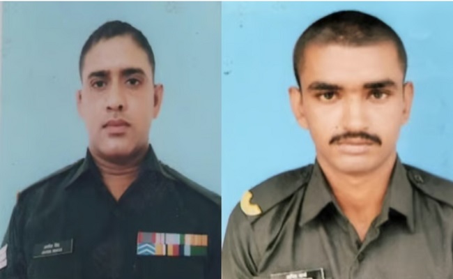 जम्मू-कश्मीर के कुपवाड़ा में वाहन खाई में गिरा, हिमाचल के दो जवान शहीद