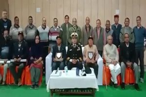 हमीरपुर: नौसेना के कर्नल संजय चंबियाल ने की पूर्व सैनिकों के साथ महत्वपूर्ण बैठक