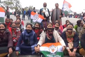 शिमला: राहुल गांधी की सदस्यता रद्द होने पर गुस्से में महिला कांग्रेस