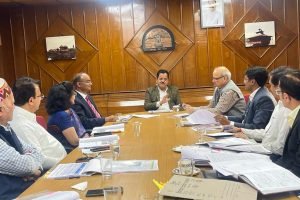 मुख्य संसदीय सचिव ने की जल विद्युत परियोजनाओं की समीक्षा बैठक की अध्यक्षता