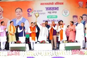 कांग्रेस मां,बेटा और बेटी की पार्टी: नड्डा