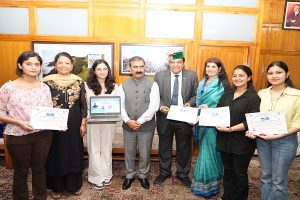 मुख्यमंत्री ने हिमाचल प्रदेश नर्सिज रजिस्ट्रेशन काउंसिल के पोर्टल का शुभारम्भ किया