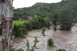 मंडी पठानकोट प्रस्तावित फोरलेन की बुर्जियों पर ब्यास ने फेरा पानी