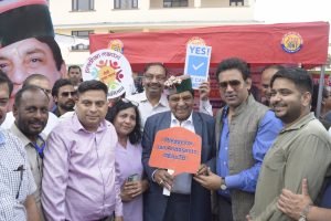 नगरोटा में स्वास्थ्य मंत्री ने निशुल्क मेगा मेडिकल कैंप का किया शुभारंभ