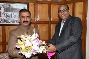 मलाणा पावर प्रोजेक्ट और एडी हाइड्रो प्रोजेक्ट के प्रतिनिधिमंडल ने मुख्यमंत्री से की भेंट