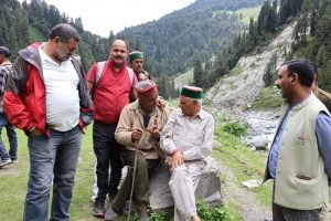 बड़ा भंगाल के पुराने रास्ते को भी किया जाएगा बहाल: किशोरी लाल