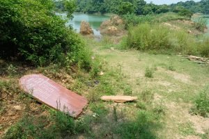 मंडी: 200 किलोमीटर दूर पौंग बांध में मिली घ्राण स्कूल की पट्टिका