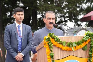 मुख्यमंत्री ने शिमला के रिज पर राज्य स्तरीय स्वतंत्रता दिवस समारोह की अध्यक्षता की