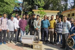 चंबा के 30 मधुमक्खी पालकों को नगरोटा बगबां में दिया प्रशिक्षण