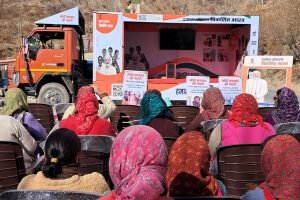 विकसित भारत संकल्प यात्रा के तहत आज जिला लाहौल स्पीति संकल्प रथ यात्रा