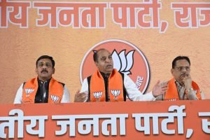 देश में हर जगह विकास, डबल इंजन सरकार के लिए कांग्रेस की विदाई जरूरी: जयराम