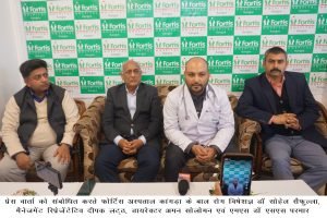 फोर्टिस कांगड़ा में नवजात एवं बाल विशेषज्ञ डाॅ. सुहेल सैफुल्लाह ने किया ज्वाइन 