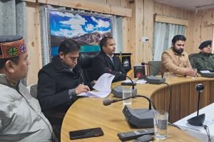 लाहौल-एकीकृत भूदृश्य प्रबंधन समिति के गठन के लिए बैठक