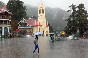 हिमाचल में आज से बारिश के आसार