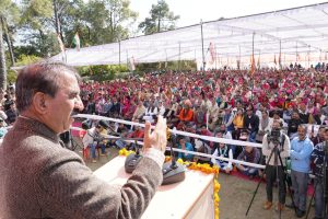 प्रदेश के लोगों से विश्वासघात करने वालों को जनता माफ नहीं करेगी: मुख्यमंत्री